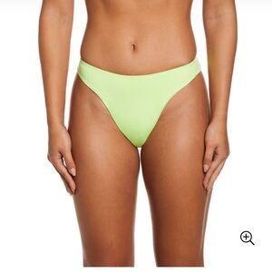 Nike Women's Essential Sling Bikini Bottom LIME GREEN
